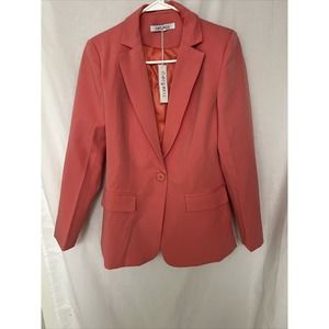 CICY BELL WOMENS SIZE SMALL Pink BLAZER NWT